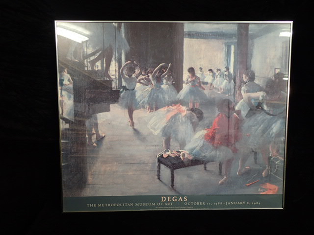 lot 1017 image: Edgar Degas Framed Print