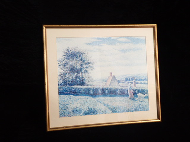 lot 1021 image: Nice Framed Art Print