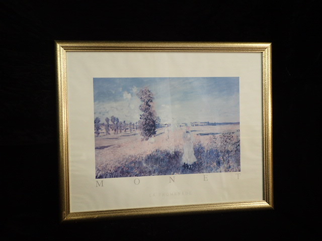 lot 1022 image: Claude Monet La Promenade Framed Print