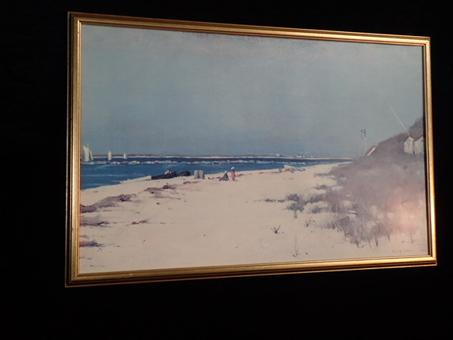 lot 1028 image: Dennis Miller Bunker Beaches and Dunes Framed Print
