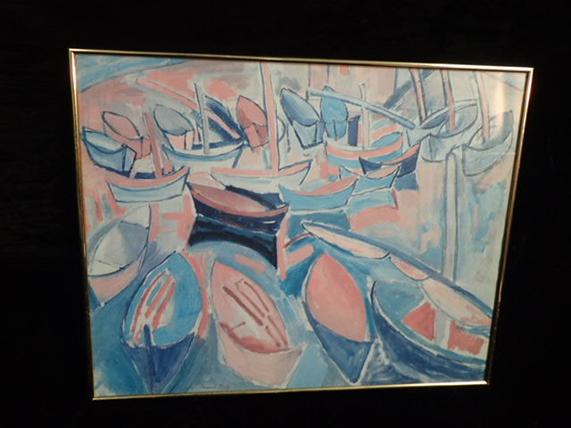 lot 1040 image: Nice Framed Art Print
