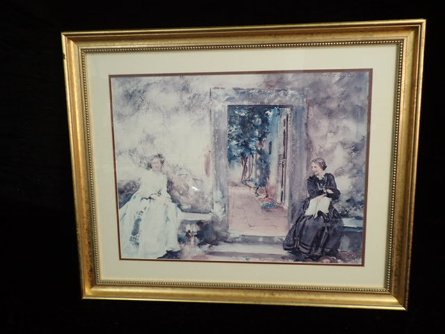 lot 1049 image: Nice Framed Art Print