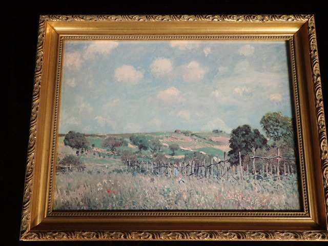 lot 1075 image: Alfred Sisly Meadow Framed Print