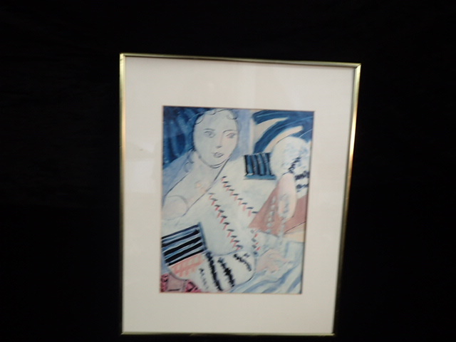 lot 1077 image: Nice Framed Art Print