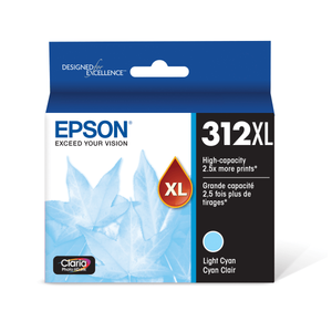lot 2902 image: Epson T312XL, Light Cyan Ink Cartridge, High-