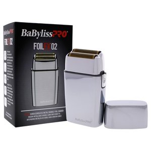 lot 2954 image: BaBylissPRO Foilfx02 Cordless Metal Double Foil Shaver