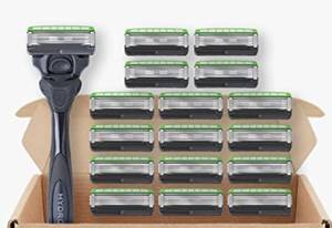 lot 2955 image: Schick Hydro Sensitive Razor for Men �� Razor for Men Sensitive Skin with 17 Razor Blades