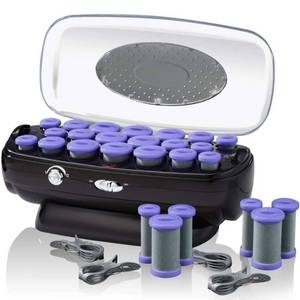 lot 48610 image: Conair 12 Flocked Rollers W Ceramic Infused Technology