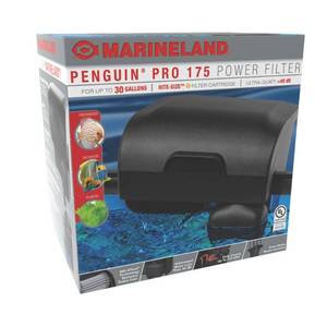 lot 48654 image: Marineland 175 Penguin PRO Power Filter, Multi-Stage Aquarium Filtration