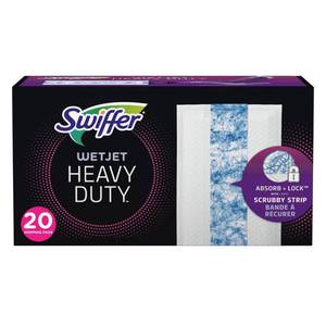 lot 48669 image: Swiffer WetJet Heavy Duty Mopping Pad Refills, 20 Ct