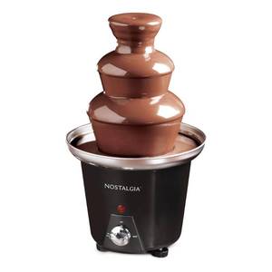 lot 48679 image: Nostalgia CFF965 3-Tier 1.5-Pound Chocolate Fondue Fountain