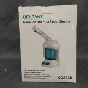 lot 48688 image: Denfany Nano Ion Hot Mist Facial Steamer KD2328