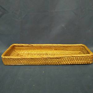 lot 48693 image: Behind Toilet Tan Basket