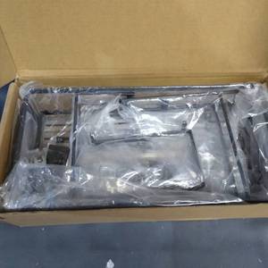 lot 48737 image: DOUBLE LAYER BATHROOM RACK BLACK