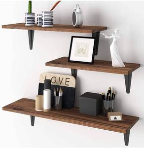 lot 48775 image: BAMEOS BAMBOO WALL SHELF