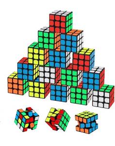 lot 48779 image: MINITURE RUBIC CUBE 28 TOTAL