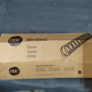 lot 48804 image: GBC WIRE BIND