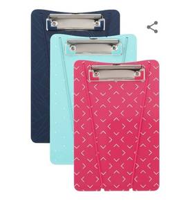 lot 48838 image: HOM 3PK COLORED CLIPBOARDS