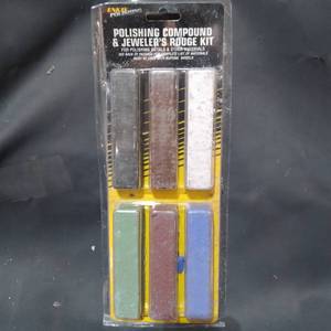 lot 48839 image: ENKAY POLISHING POLISHING COMPOUND AND JEWELERS ROUGE KIT