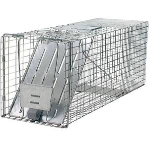lot 48849 image: HAVAHART LIVE ANIMAL CAGE TRAP