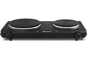 lot 48865 image: ELITE GOURMET ELECTRIC DOUBLE BURNER