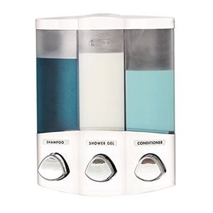 lot 48905 image: Better Living Euro TRIO Dispenser in White - 76354