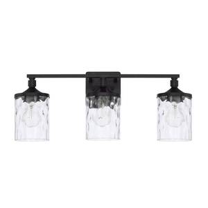 lot 31270 image: Capital Lighting 128831-451 Colton 3 Light 24 Wide Bathroom Vanity Light
