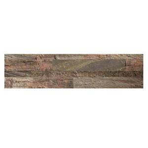 lot 31273 image: 48 sheets of Aspect 6 In. x 24 In. Natural Stone Backsplash Peel & Stick tiles Weathered Quartz