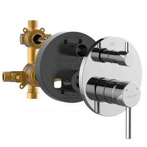 lot 31315 image: Pulse shower spas tru-temp two-way diverter valve trim kit