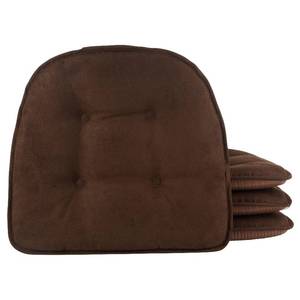 lot 31437 image: Twillo Marine tufted chair pads BROWN (Set of 4)