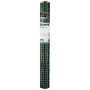 lot 31447 image: Green Plastic Garden Fence 40 in. x 25 ft.