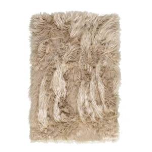 lot 32109 image: Silver Orchid Parrott Faux Fur Sheepskin Area Rug - 8 x 10 - White