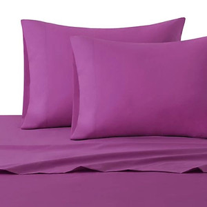 lot 32123 image: Intelligent Design Microfiber King Sheet Set in Purple