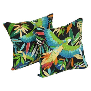 lot 32171 image: Blazing Needles 17-in. IndoorOutdoor Throw Pillows (Set of 2)
