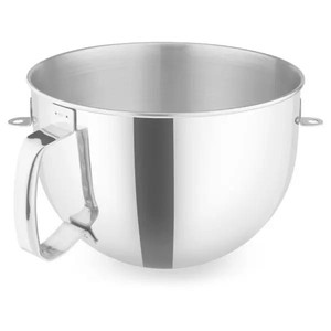 lot 32183 image: KitchenAid Stainless 6-quart Bowl with Comfort Handle