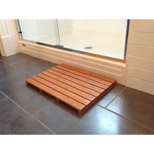 lot 32209 image: Jani Bamboo Bath and Sauna Mat 16x24