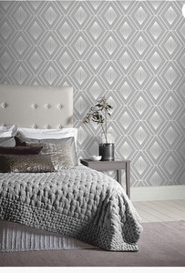 lot 32219 image: Arthouse Glitter Diamond Charcoal Grey 910000 Wallpaper 10.05 m (length) x 0.53 m (width) �� 5.32 m�