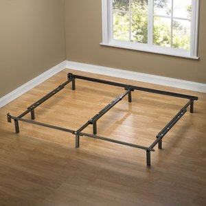 lot 32226 image: Priage by ZINUS Compact Metal Bed Frame 60x72.5x7in.