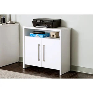 lot 32234 image: ClosetMaid Modular 2-Door Storage Cabinet - White - 30.3 H x 31.5 W x 13.5 D