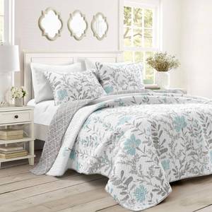 lot 32238 image: Copper Grove Patos Reversible 3-piece Quilt Set Retail$123.99 - King