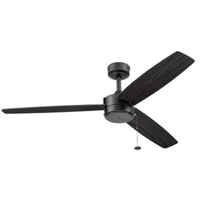 lot 32241 image: 52 Prominence Home Journal IndoorOutdoor Ceiling Fan, Matte Black