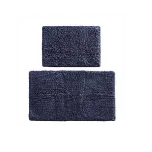lot 31335 image: Madison Park Signature Ritzy 2 Piece Bath Rug Set NAVY
