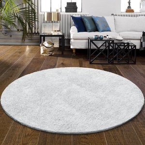 lot 31421 image: Impressions Jessop Hand-Woven Solid Shag Indoor Area Rug (6 Foot 6 inch)