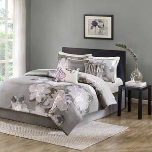 lot 31491 image: QUEEN SIZE Madison Park Serena 7-Pc. Queen Comforter Set Bedding