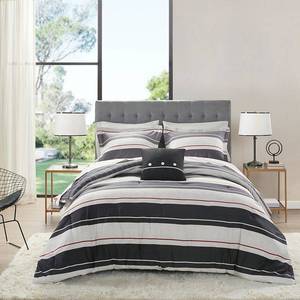 lot 31499 image: Madison Park Essentials Dalton Reversible 6-Piece Twin Bedding Set Bedding