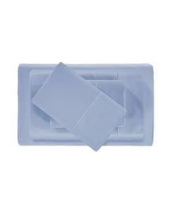 lot 31508 image: Luxury 800 Thread Count Egyptian Cotton Deep Pocket 4-Piece Sheet Set Bedding COUNTRY BLUE
