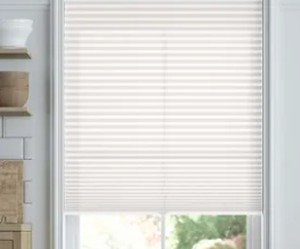 lot 31376 image: Blinds Avenue cordless blackout cellular blinds OFF WHITE (47 INCH)