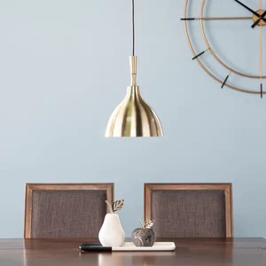 lot 32281 image: Carbon Loft Wadlo Industrial Bronze Metal Pendant Light