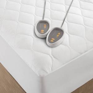 lot 31534 image: Beautyrest Quilted Twin Xl Electric Heated Mattress Pad