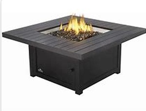 lot 32302 image: Merakii Square Fire Pit BLACK (42 x 25.8)